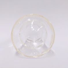 白瑠璃ガラス 七方屈タンブラー